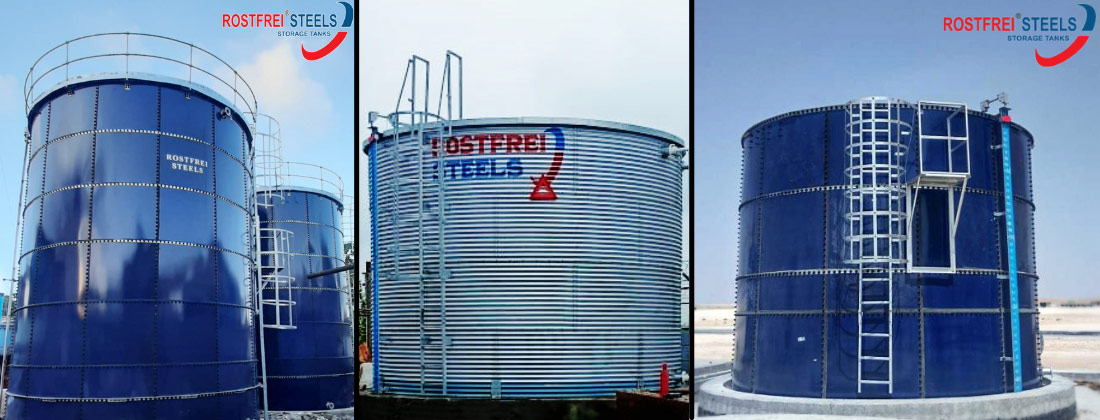 Home - Bolted steel tanks - Blue Tank