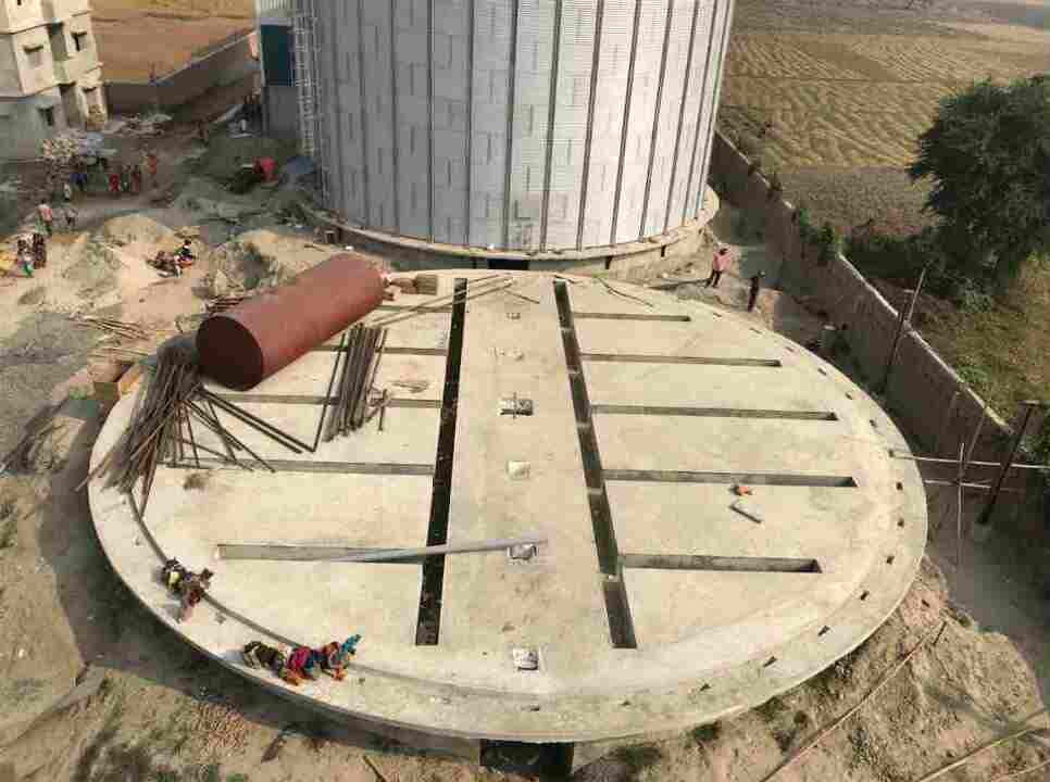 Flat Bottom Silo