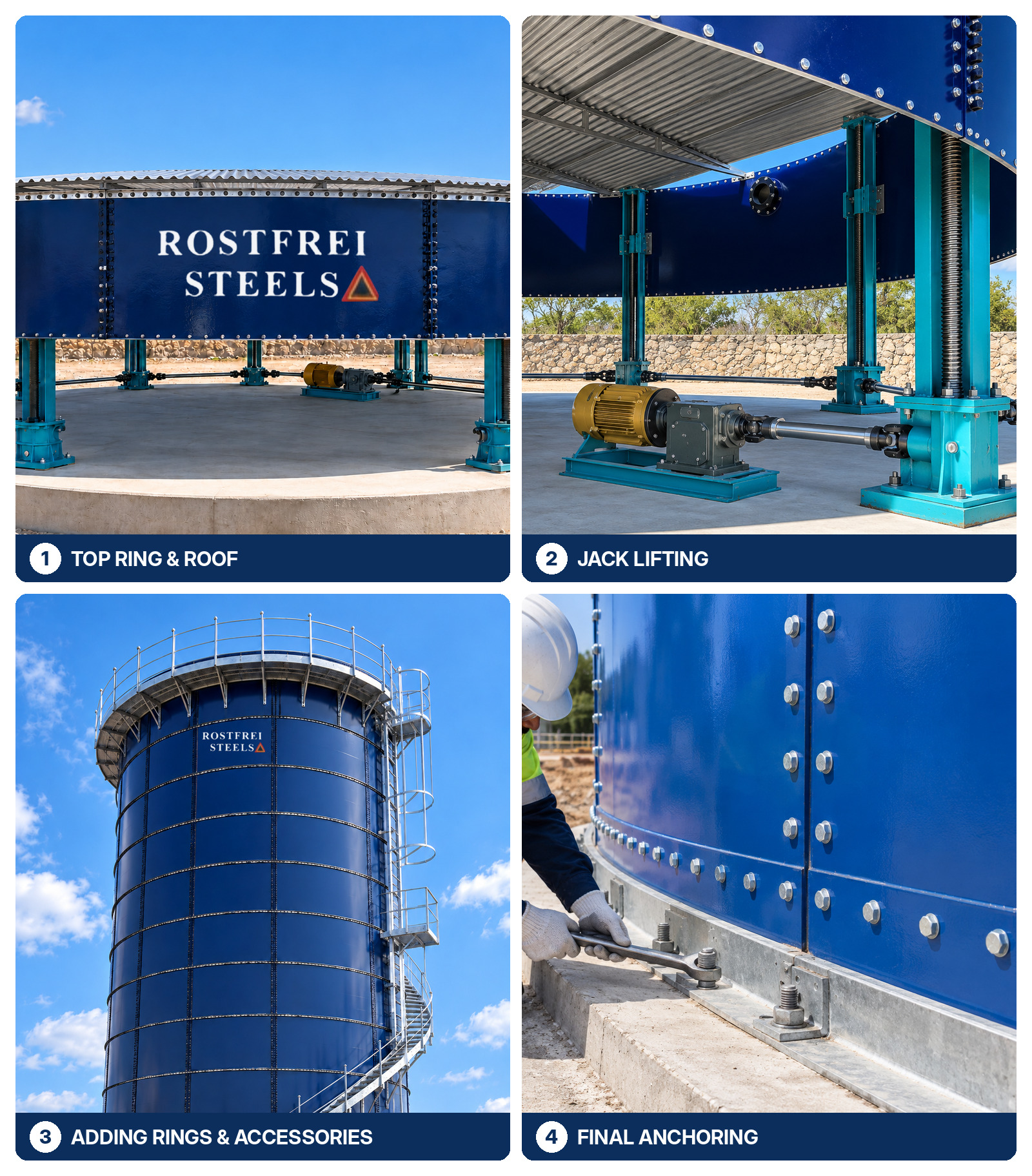 Fusion Bond Epoxy tank installation process