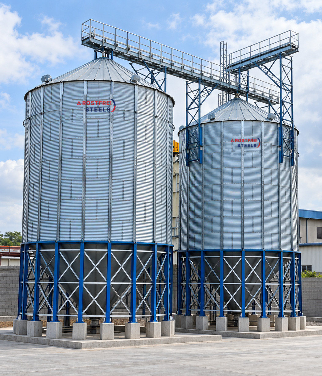 Rostfrei Hopper Bottom Silos