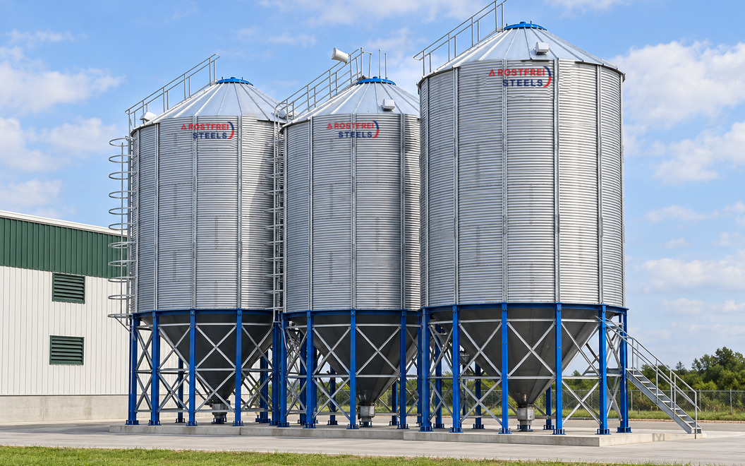 Applications of Rostfrei Hopper Bottom Silos