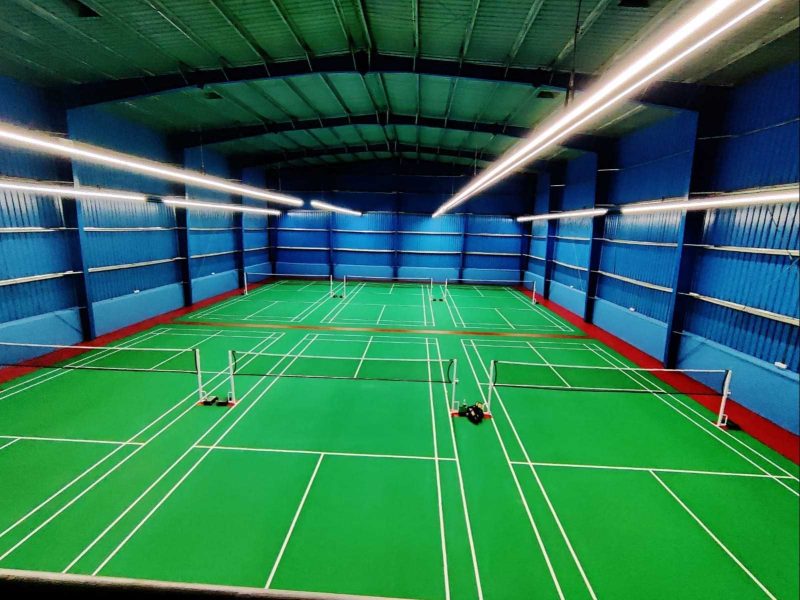 PEB Construction Model to build Badminton and Basketball Courts