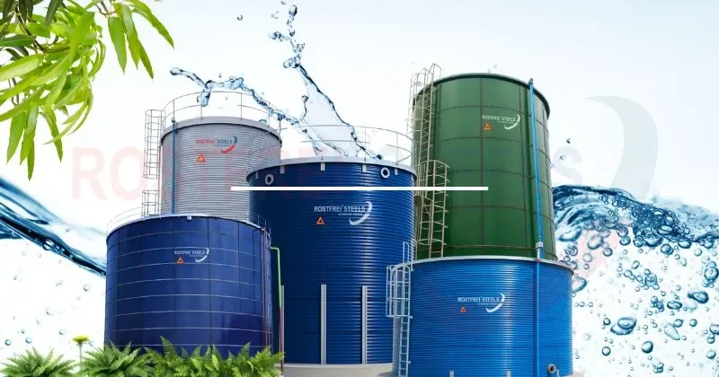 High-quality bolted steel tank designed by Rostfrei Steels